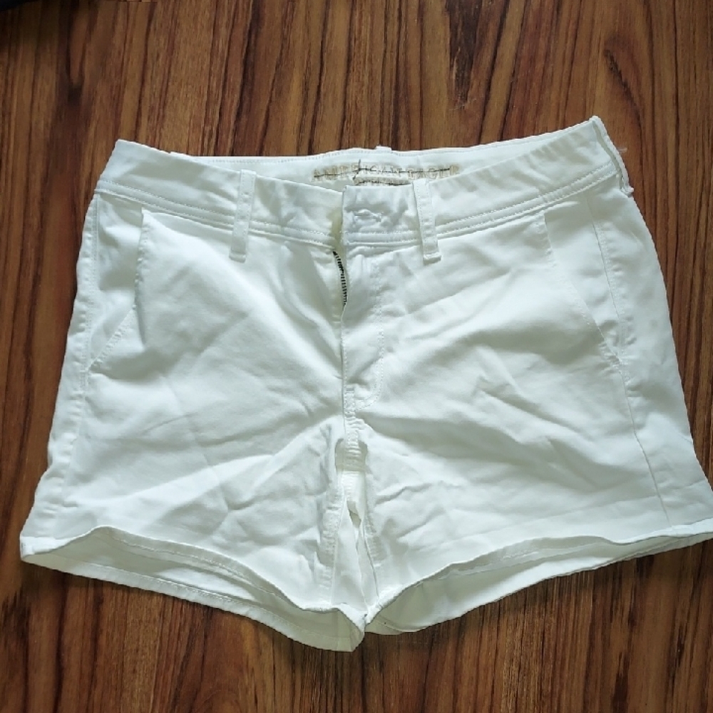 Women's White Shorts
